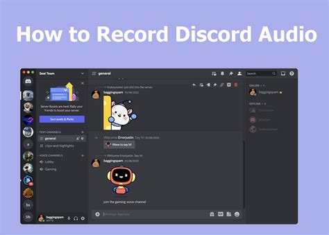 discord audio recording sucks.
